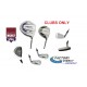 MENS LEFT HAND AGXGOLF TEC EXECUTIVE GOLF CLUB SET: CADET, REGULAR, OR TALL LENGTH INCLUDES PUTTER: OPTIONAL BAG